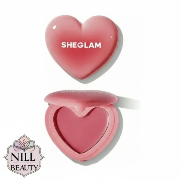 رژگونه قلبی sheglam